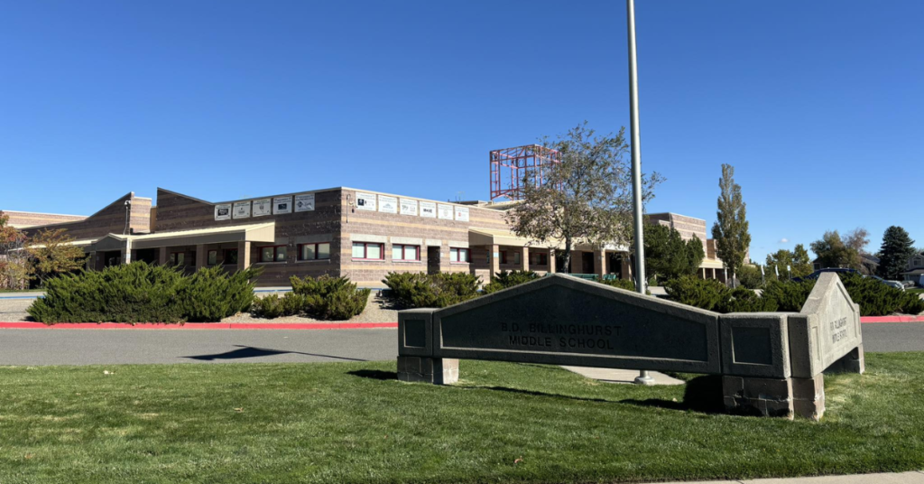 Billinghurst Middle School fundraiser program