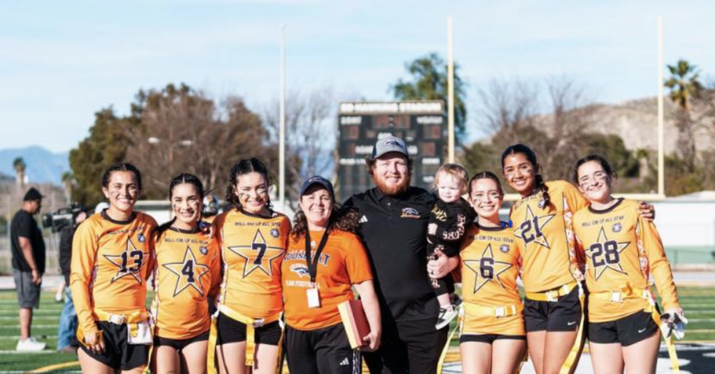 Ben Constuble is using years of girls flag football experience to help Inland Empire athletes reach the next level