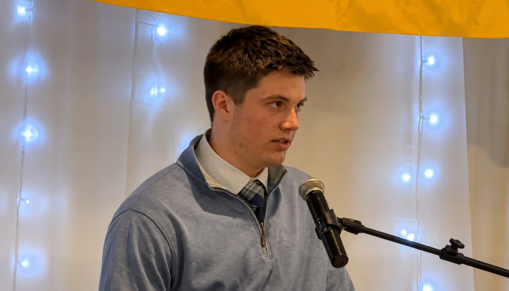 Austin Ratigan was named to the 2026 National Football Foundation Team of Distinction.